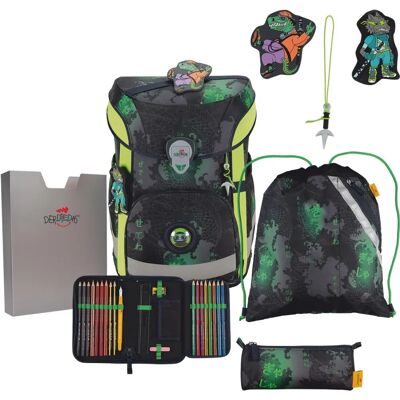 DerDieDas ErgoFlex Easy - Schulranzen Set 5-tlg., Grün DerDieDas ErgoFlex Easy - Schulranzen Set 5-tlg., Grün