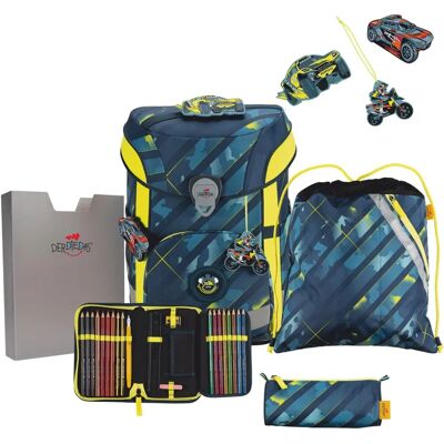 DerDieDas ErgoFlex Easy - Set Zaino Scolastico - Colorato & Leggero DerDieDas ErgoFlex Easy - Set Zaino Scolastico - Colorato & Leggero