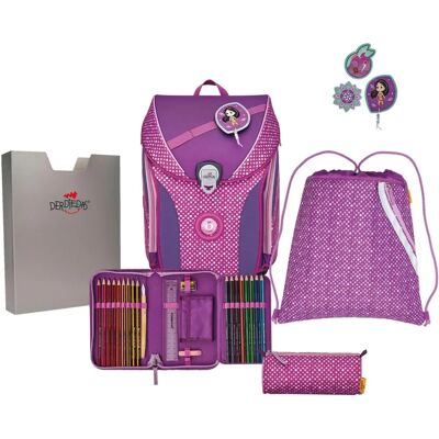 DerDieDas - ErgoFlex Max - Purple - 5tlg - School backpack DerDieDas - ErgoFlex Max - Purple - 5tlg - School backpack