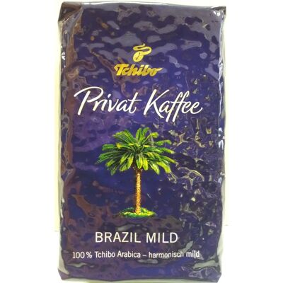 Tchibo Privat Kaffee Brazil Mild 500 g Ganze Bohne - Intensität 2/6 Tchibo Privat Kaffee Brazil Mild 500 g Ganze Bohne - Intensität 2/6