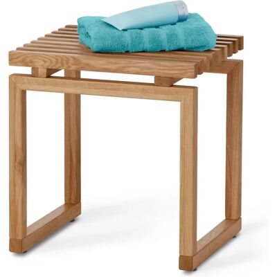 Tchibo - Eichenhocker - Naturfarben - Badezimmer - 40x34x42,5cm Tchibo - Eichenhocker - Naturfarben - Badezimmer - 40x34x42,5cm