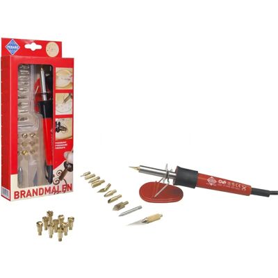 Pebaro Brandmal-Set - 20 Aufsätze - Holz, Leder, Kork Pebaro Brandmal-Set - 20 Aufsätze - Holz, Leder, Kork
