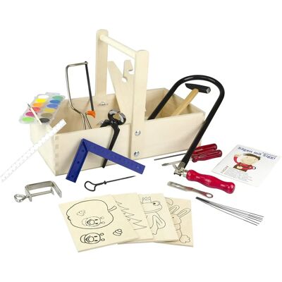 Pebaro Modell 432S Laubsäge-Kasten - Kinderwerkzeugset Pebaro Modell 432S Laubsäge-Kasten - Kinderwerkzeugset