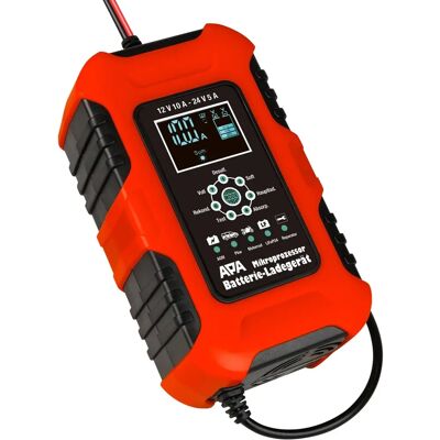 Caricabatterie APA - 12/24V 10A - Maintenitore Batteria Veicolo Caricabatterie APA - 12/24V 10A - Maintenitore Batteria Veicolo
