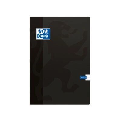 Oxford 400117315 Notizbuch - A4, 36 Blatt, Schwarz Oxford 400117315 Notizbuch - A4, 36 Blatt, Schwarz