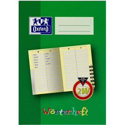 Set de Cuadernos Escolares Oxford 2 W A5 - Duradero y Lavable Set de Cuadernos Escolares Oxford 2 W A5 - Duradero y Lavable