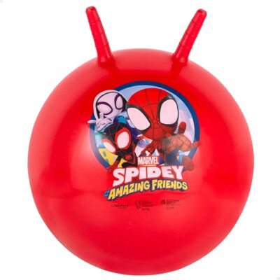 Ballon sauteur gonflable Marvel Spidey & Friends - Jouet pour enfants - Publicité Ballon sauteur gonflable Marvel Spidey & Friends - Jouet pour enfants - Publicité