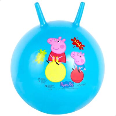 Peppa Pig Blaue Aufblasbare Springball - Spielzeug Peppa Pig Blaue Aufblasbare Springball - Spielzeug