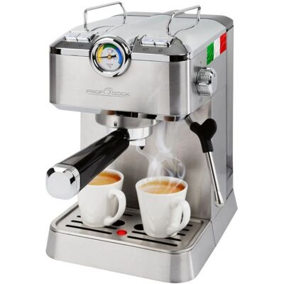 ProfiCook PC-ES-KA 1267 - roestvrij staal - espressomachine ProfiCook PC-ES-KA 1267 - roestvrij staal - espressomachine