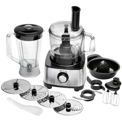 PROFI COOK PC-KM 1063 - Stříbrná a černá - Kuchyňský robot PROFI COOK PC-KM 1063 - Stříbrná a černá - Kuchyňský robot