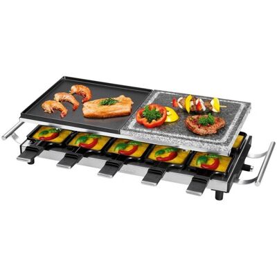 ProfiCook PC-RG 1144 - Czarny i srebrny - Grill raclette ProfiCook PC-RG 1144 - Czarny i srebrny - Grill raclette