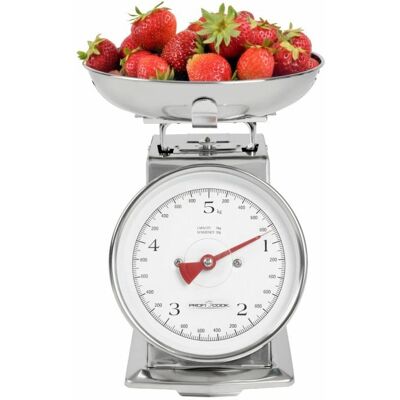 ProfiCook PC-KW 1247 - rozsdamentes acél - konyhai mérleg ProfiCook PC-KW 1247 - rozsdamentes acél - konyhai mérleg