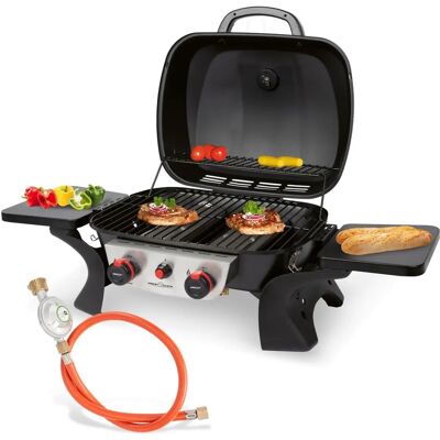 ProfiCook PC-GG 1261 Grill gazowy - 2 strefy 42x36cm Przenośny ProfiCook PC-GG 1261 Grill gazowy - 2 strefy 42x36cm Przenośny