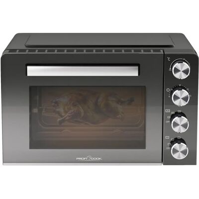 ProfiCook 1277 Mini Ugn - Platsbesparande, 30L, Svart ProfiCook 1277 Mini Ugn - Platsbesparande, 30L, Svart