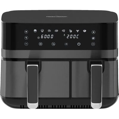 Proficook PC FR1295H - Friteuse à air double - 9L Capacité Proficook PC FR1295H - Friteuse à air double - 9L Capacité