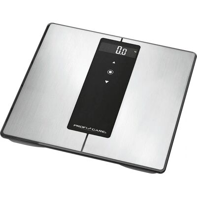 Balance connectée ProfiCare PC-PW 3008 BT en acier inoxydable Balance connectée ProfiCare PC-PW 3008 BT en acier inoxydable