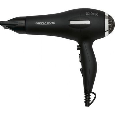 Asciugacapelli ProfiCare Nero 2200W - Asciugacapelli Asciugacapelli ProfiCare Nero 2200W - Asciugacapelli