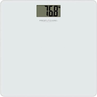 Balance personnelle numérique Profi-Care PC-PW 3122 - 5-180 kg, Blanc - Publicité Balance personnelle numérique Profi-Care PC-PW 3122 - 5-180 kg, Blanc - Publicité