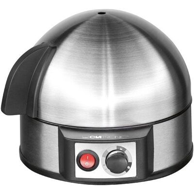 Clatronic EK 3321 Cuiseur à Œufs 7 Œufs 400 W Noir, Acier Inoxydable - Publicité Clatronic EK 3321 Cuiseur à Œufs 7 Œufs 400 W Noir, Acier Inoxydable - Publicité