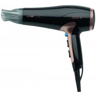 Clatronic HT 3661 Hair Dryer - Ionic, 2200W, Black & Copper Clatronic HT 3661 Hair Dryer - Ionic, 2200W, Black & Copper