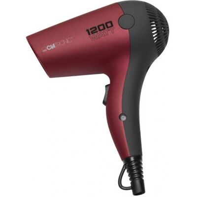 Sèche-cheveux Clatronic HT 3428 - 1200W, Voyage, Rouge - Publicité Sèche-cheveux Clatronic HT 3428 - 1200W, Voyage, Rouge - Publicité