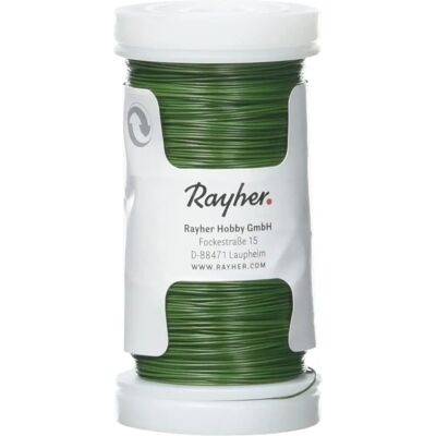 Rayher - Drát na Květiny, Lakuovaný, 0,35mm, 100m Rol - Květinový Produkt Rayher - Drát na Květiny, Lakuovaný, 0,35mm, 100m Rol - Květinový Produkt