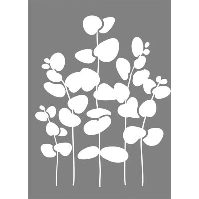 Rayher Pochoir Eucalyptus - 15x20cm - Flexible, Autoadhésif - Publicité Rayher Pochoir Eucalyptus - 15x20cm - Flexible, Autoadhésif - Publicité