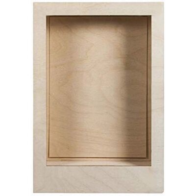 Kit Cadre 3D Naturel Rayher - Bois pour Bricolage Kit Cadre 3D Naturel Rayher - Bois pour Bricolage