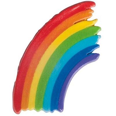 Rayher Regenbooggum Vlampatroon - Kaarsdecoratie 4,5x6,5cm Rayher Regenbooggum Vlampatroon - Kaarsdecoratie 4,5x6,5cm