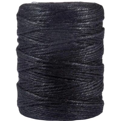 Corde de jute Rayher Hobby - Naturelle, 3,5mm, 280m, Noire - Artisanat & Décoration Corde de jute Rayher Hobby - Naturelle, 3,5mm, 280m, Noire - Artisanat & Décoration