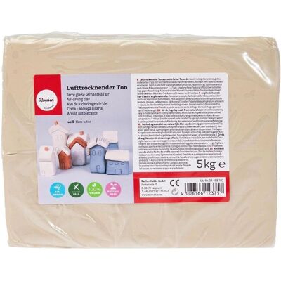 Rayher Vit Lufttorkande Lera - Konst & Hantverk Rayher Vit Lufttorkande Lera - Konst & Hantverk