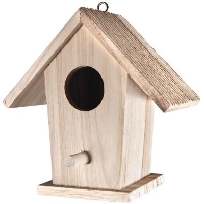 Rayher Vogelkäfig Haus - 13x12x7.5cm - Braun Rayher Vogelkäfig Haus - 13x12x7.5cm - Braun
