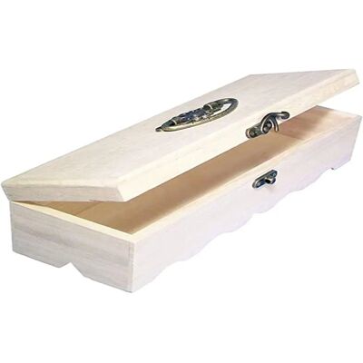 Rayher Boîte en bois - 29x9,5x8 cm - FSC brut Rayher Boîte en bois - 29x9,5x8 cm - FSC brut