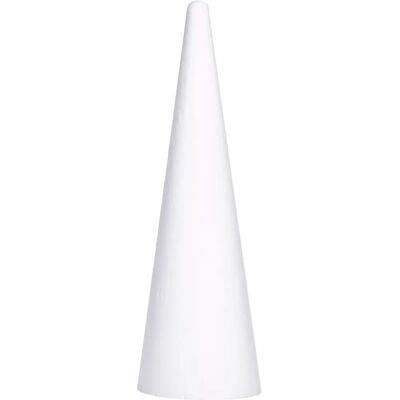 Rayher 80cm polystyreen kegel - Decoratief hulpmiddel Rayher 80cm polystyreen kegel - Decoratief hulpmiddel