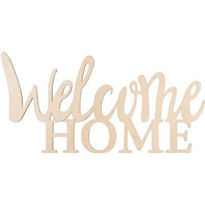 Rayher FSC Bois 'Welcome Home' Décoration Murale Rayher FSC Bois 'Welcome Home' Décoration Murale