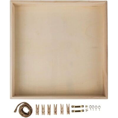 Rayher Holzrahmen - 32x32cm - Natur Unbehandelt Rayher Holzrahmen - 32x32cm - Natur Unbehandelt