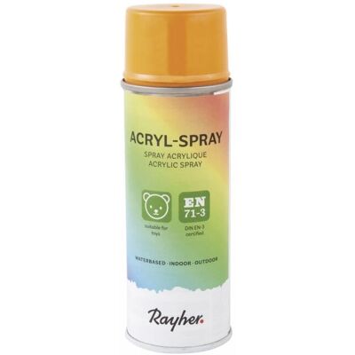 Rayher Hobby - 34145161 - Jaune - 200 ml - Spray peinture - Publicité Rayher Hobby - 34145161 - Jaune - 200 ml - Spray peinture - Publicité