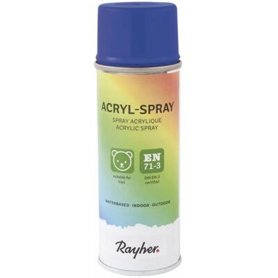 Rayher - 34145385 - Bleu Ultramarin - 200 ml - Matte Acrylic spray paint - Publicité Rayher - 34145385 - Bleu Ultramarin - 200 ml - Matte Acrylic spray paint - Publicité