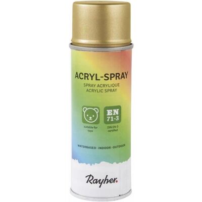 Rayher - 34145620 - 200 ml - Oro - Vernice spray Rayher - 34145620 - 200 ml - Oro - Vernice spray