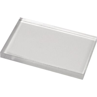 Rayher 28876000 Bloque de Acrílico - 125 x 172 x 12 mm para Sellos de Silicona y Caucho Rayher 28876000 Bloque de Acrílico - 125 x 172 x 12 mm para Sellos de Silicona y Caucho