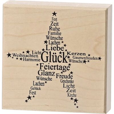 Rayher Drewniany Stempel Gwiazda - Narodowe Narzędzie Rękodzieła Rayher Drewniany Stempel Gwiazda - Narodowe Narzędzie Rękodzieła