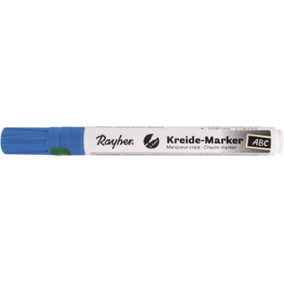 Marqueur à la craie Bleu Rayher 2-6 mm - Marqueur - Publicité Marqueur à la craie Bleu Rayher 2-6 mm - Marqueur - Publicité