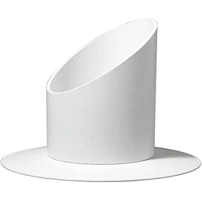 Support de bougie blanc Rayher - Ø 30mm - Baptême & Communion Support de bougie blanc Rayher - Ø 30mm - Baptême & Communion
