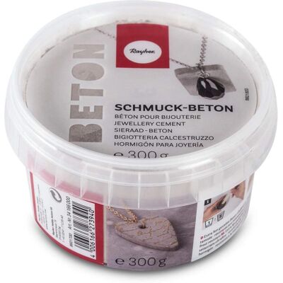 Rayher Grauer Schmuckbeton 300 g - Bastelmaterial Rayher Grauer Schmuckbeton 300 g - Bastelmaterial