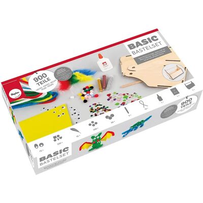 Set de bricolage Rayher avec 900+ pièces - Kit créatif pour enfants Set de bricolage Rayher avec 900+ pièces - Kit créatif pour enfants