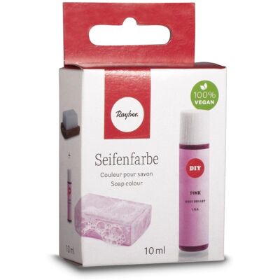 Corante Rosa para Sabonete Rayher - 10ml - Fácil de Usar Corante Rosa para Sabonete Rayher - 10ml - Fácil de Usar