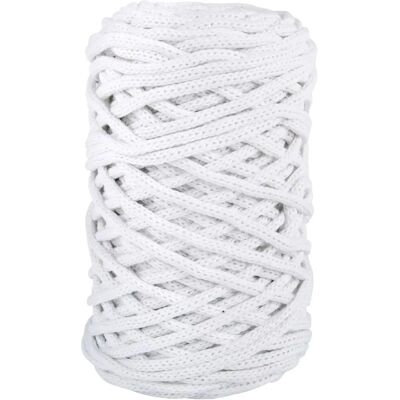 ART Braidy Recycling-Garn - Weiß - 4mm, 65m, 250g ART Braidy Recycling-Garn - Weiß - 4mm, 65m, 250g