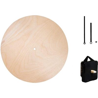 Rayher 25 cm Transparent DIY Wall Clock Kit Rayher 25 cm Transparent DIY Wall Clock Kit