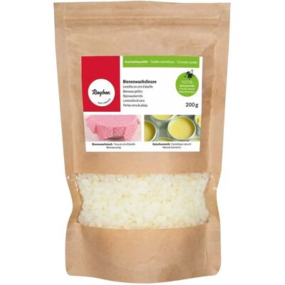 Rayher Beeswax Pellets - Natural Cosmetic Grade - 200g Rayher Beeswax Pellets - Natural Cosmetic Grade - 200g