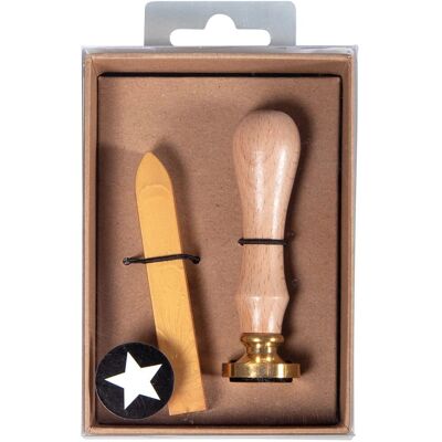 Kit de sceau en cire étoile Rayher - Ensemble de scellement de 2,5cm - Publicité Kit de sceau en cire étoile Rayher - Ensemble de scellement de 2,5cm - Publicité